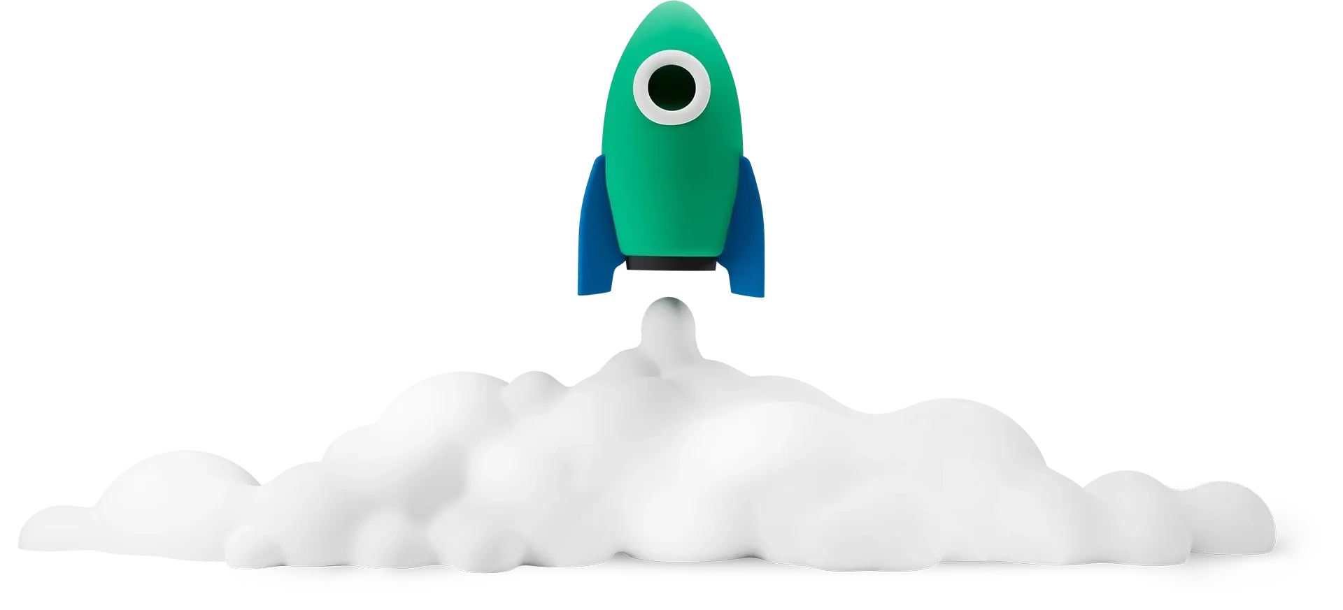 3D rocket illustration for booking a free ISO 27001 scoping call